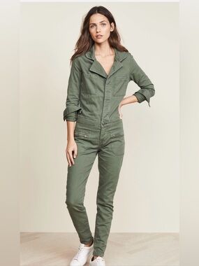 Etienne Marcel Olive Green Jumpsuit Size XS